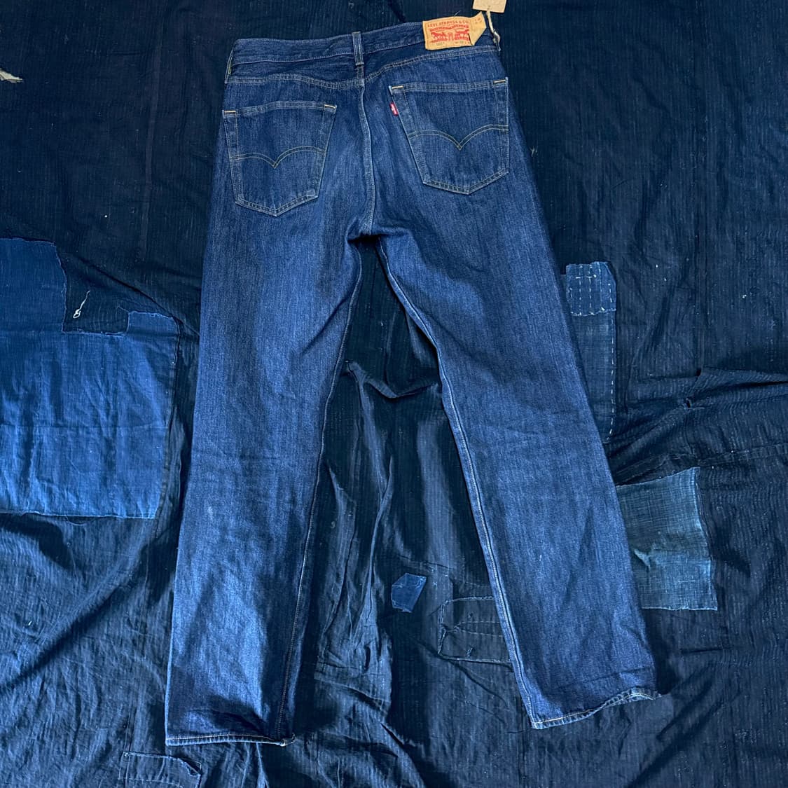 90‘s 리바이스 501 스트레이트 핏 데님 팬츠 36 상품이미지6