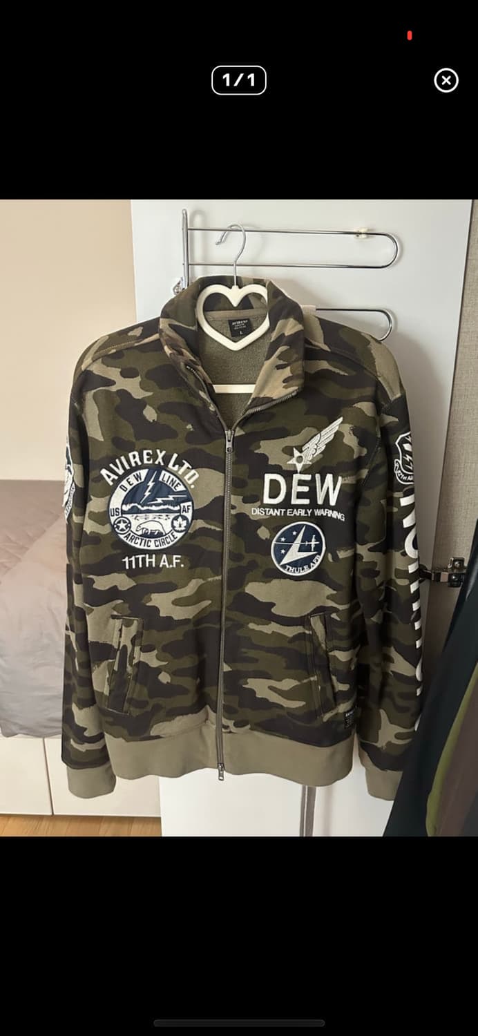 아비렉스 초희귀 카모 아우터  상품이미지1