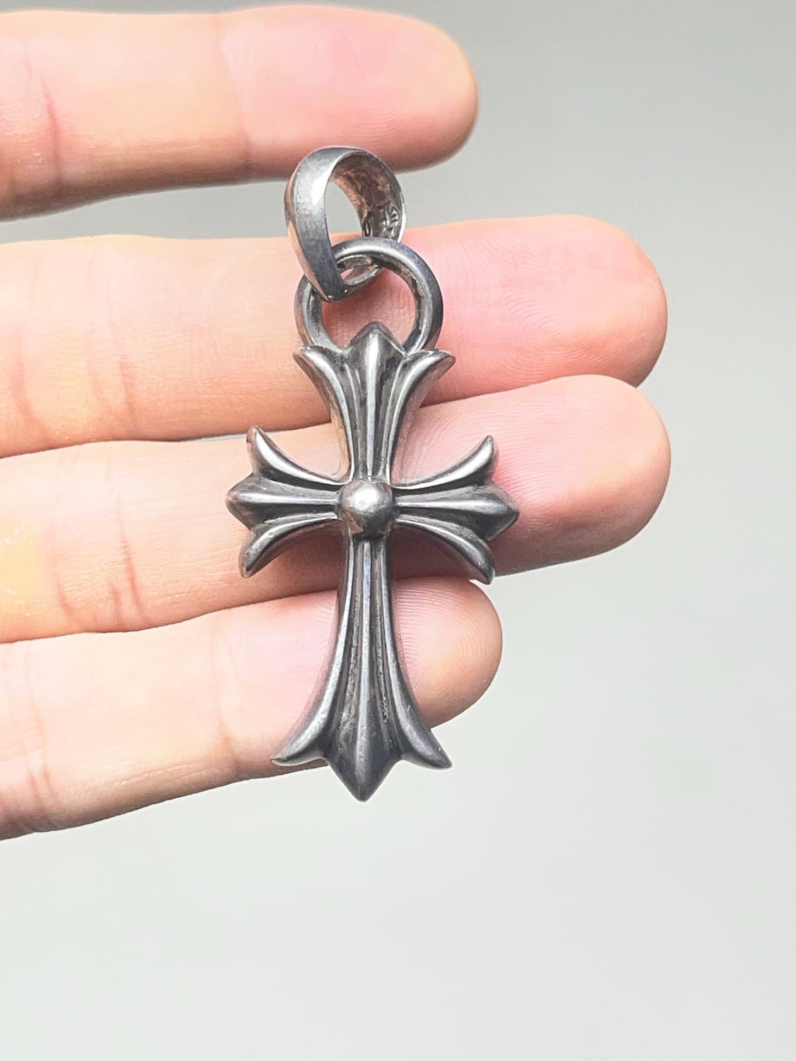 크롬하츠 스몰 크로스 위드베일 상품이미지1