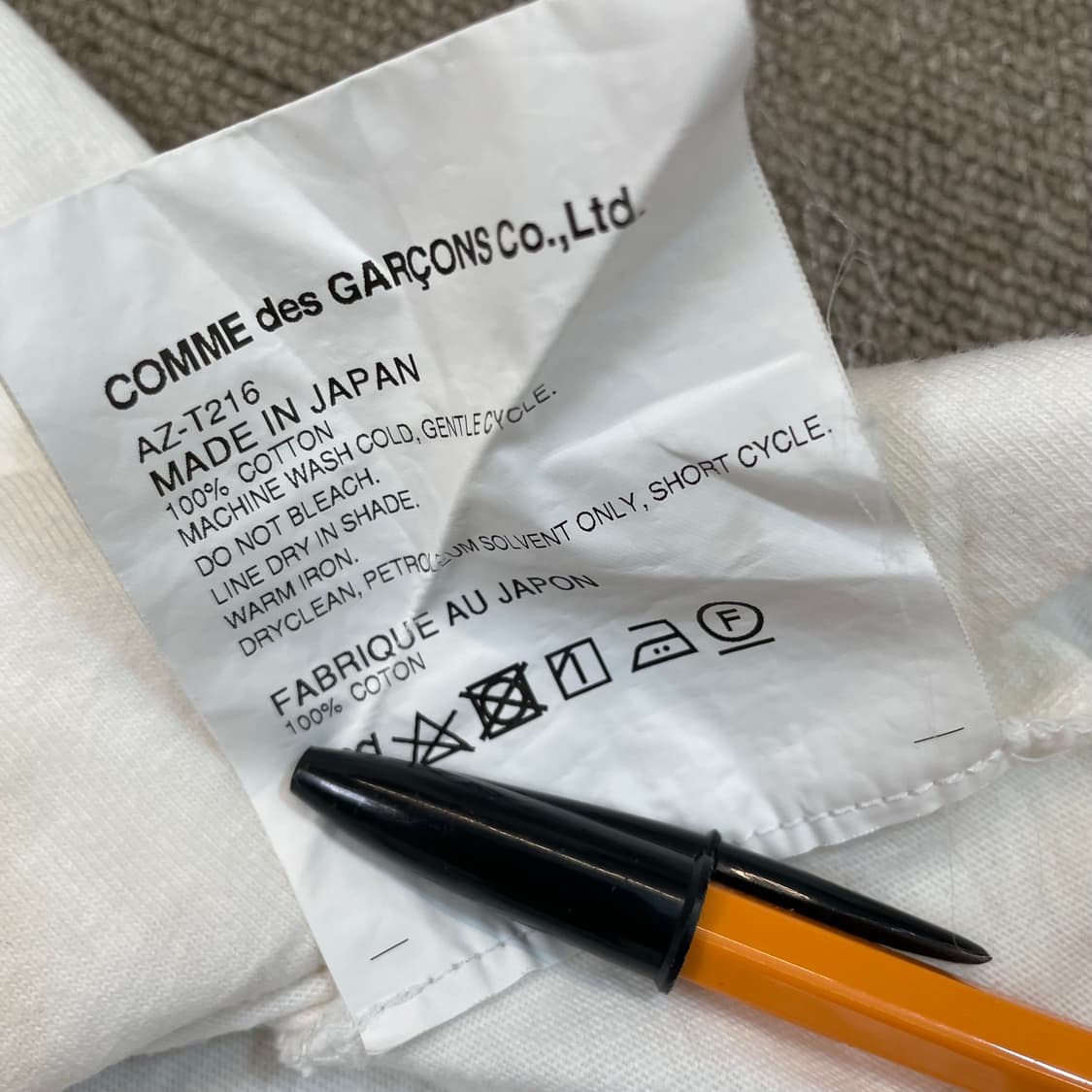 PLAY COMME des GARCONS 꼼데가르송 티셔츠 상품이미지5