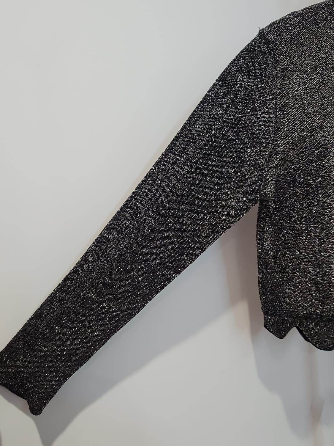 자라 ZARA 글리터 크롭 니트 S사이즈 상품이미지3