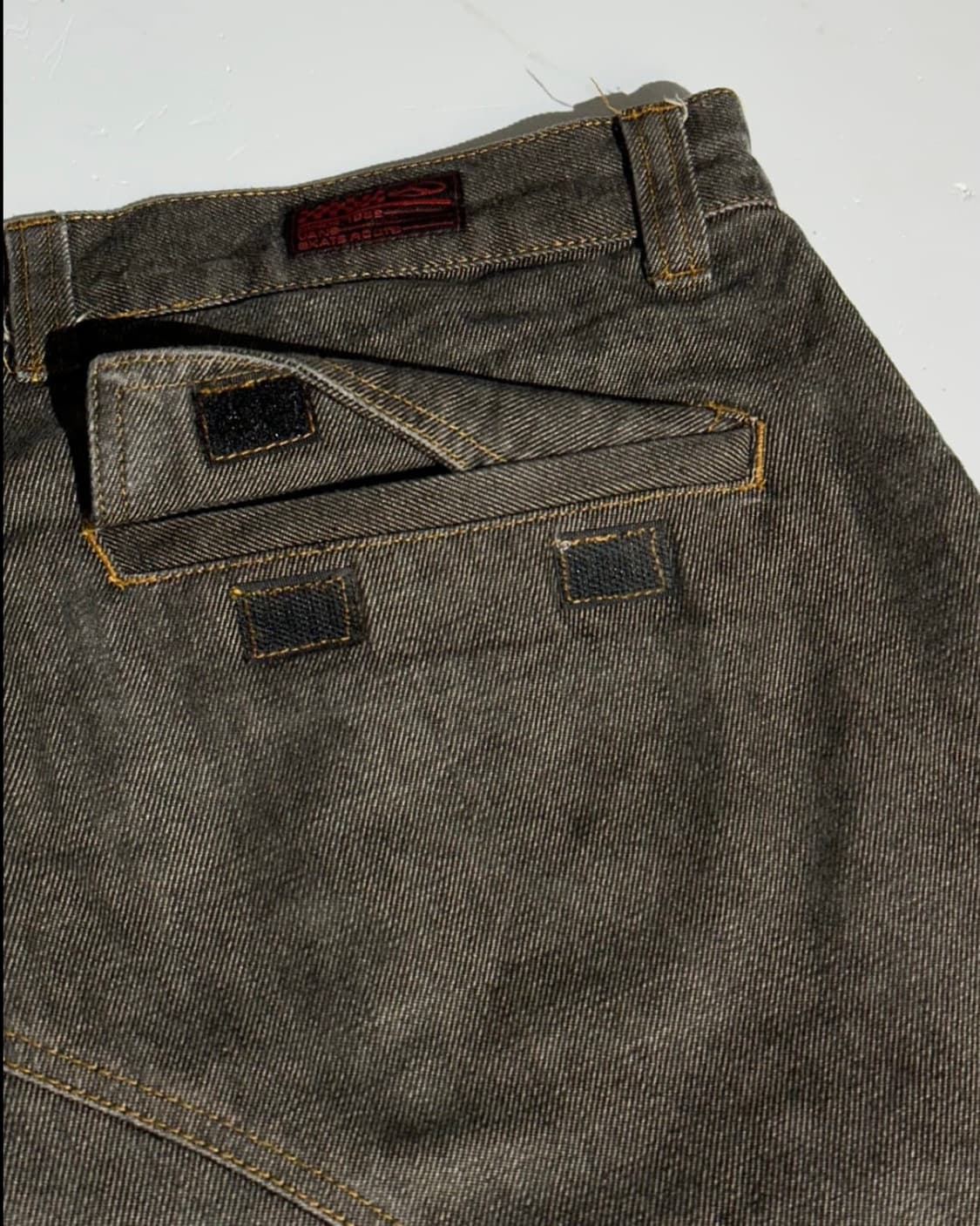 반스 브라운 올드스쿨 힙합 카고 데님 팬츠 36 상품이미지3