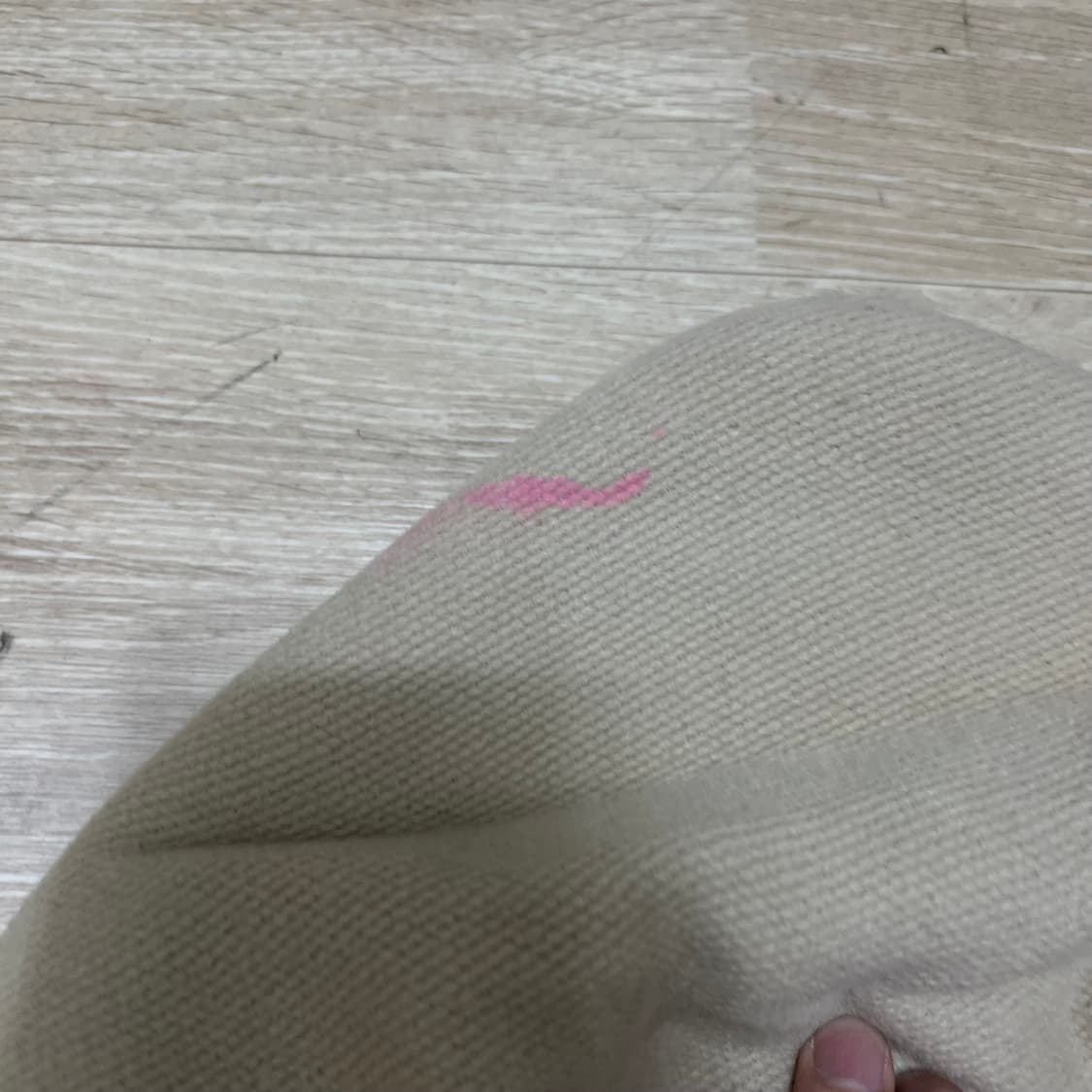 한섬 시스템 여성 모직 후드 떡볶이 코트 [베이지] 88-98-165 상품이미지4
