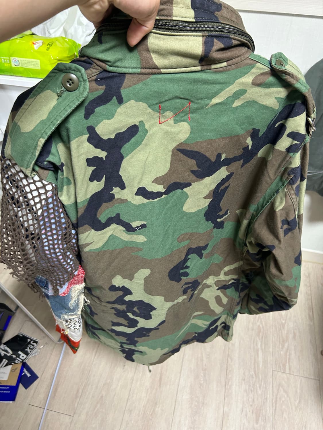조거쉬 카키 야상 상품이미지3