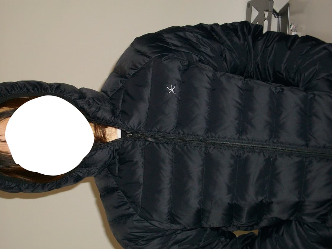 더콜디스트모먼트 경량 패딩 블랙 s 상품이미지2