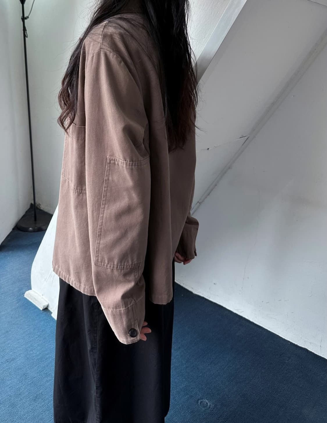 Heavy cotton french work jacket 상품이미지8