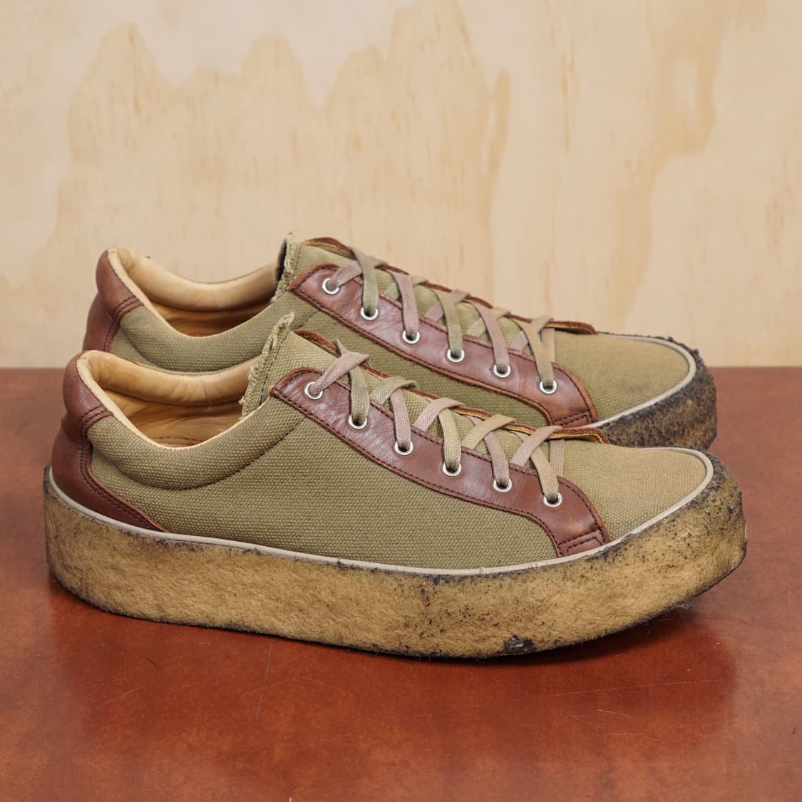 요지야마모토 영국제 우먼 스니커즈 상품이미지1