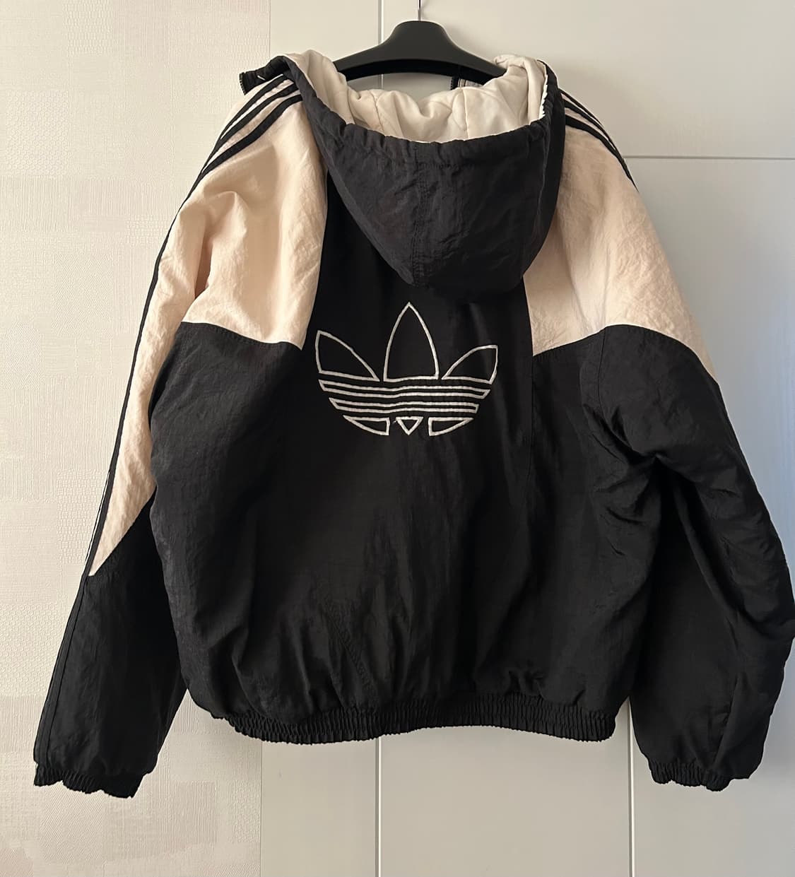 아디다스 빈티지 빅로고 바람막이 | 블랙 대장급 희귀 상품이미지4