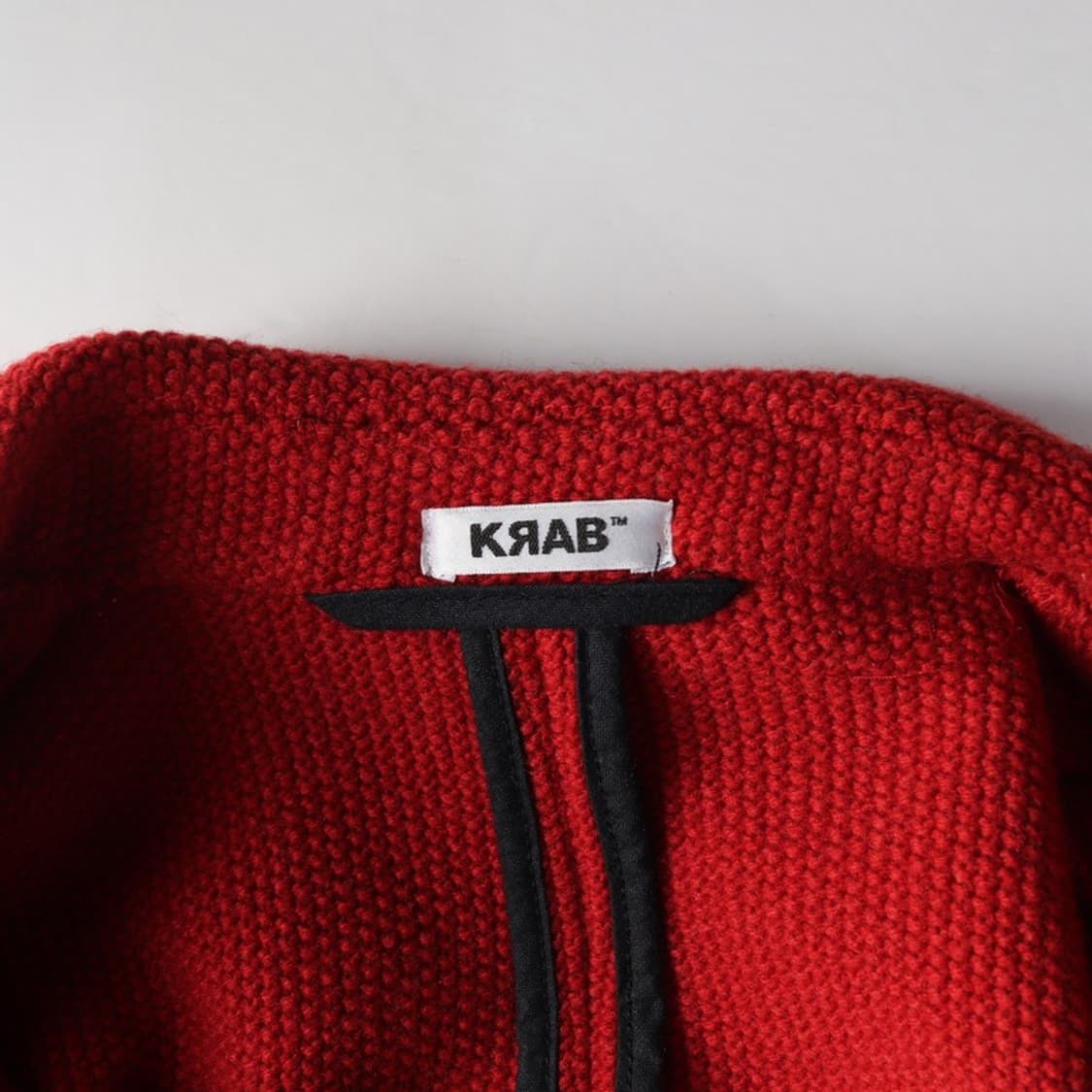 KRAB 레나운 이탈리안 더블 브레스트 니트 자켓 S 상품이미지5