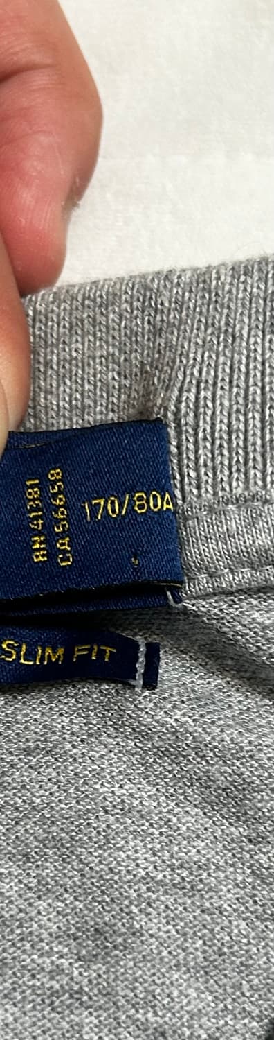 폴로 랄프로렌 그레이 카라티 s 상품이미지6