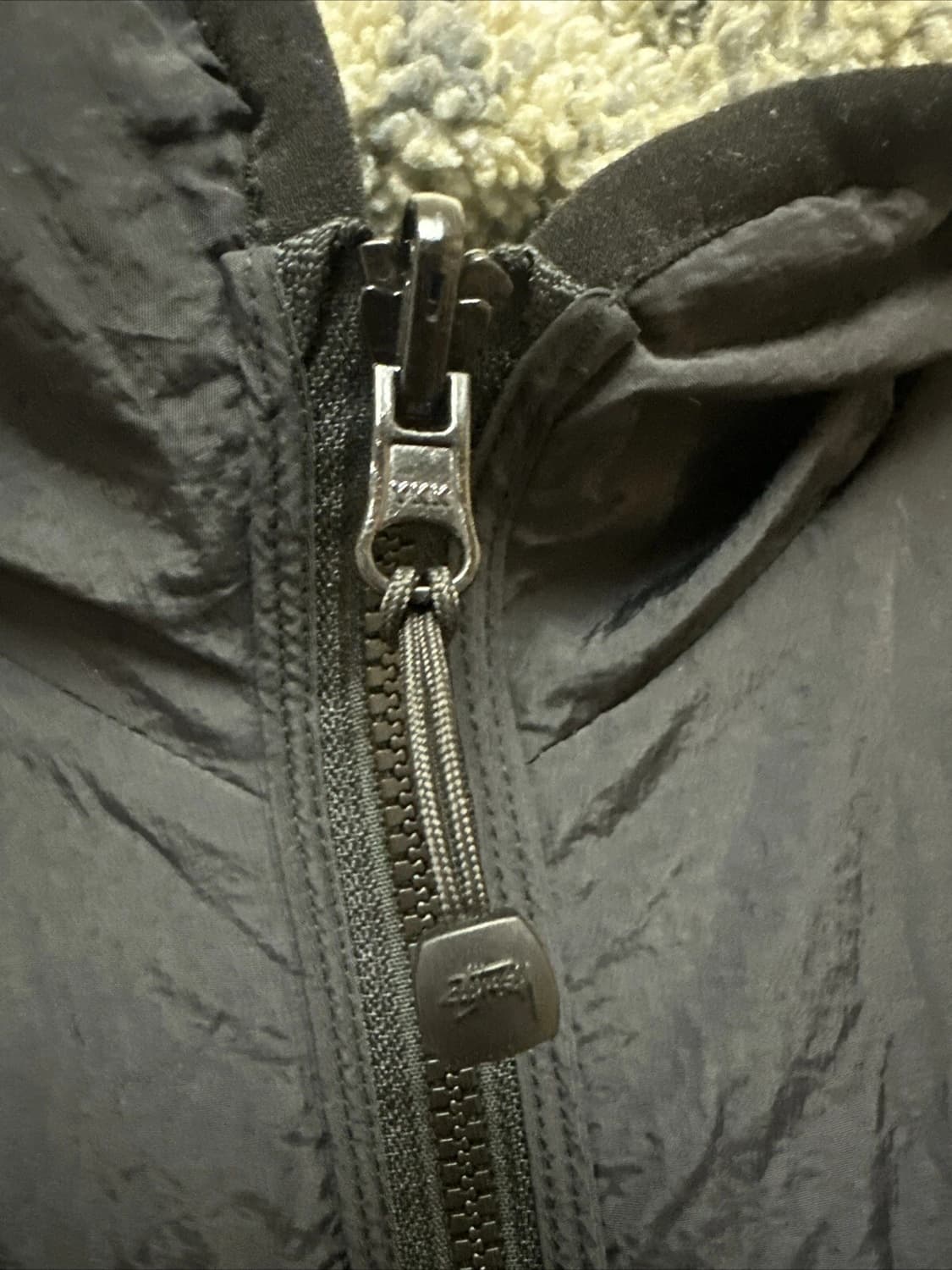 스투시 스네이크스킨 쉐르파 플리스 자켓 상품이미지4