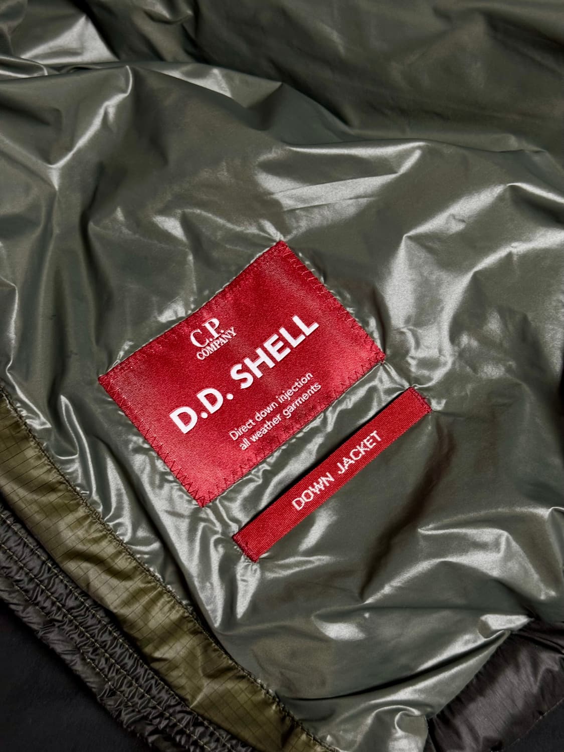 C.P. Company D.D. Shell 그레이프 리프 그린 24FW 상품이미지3