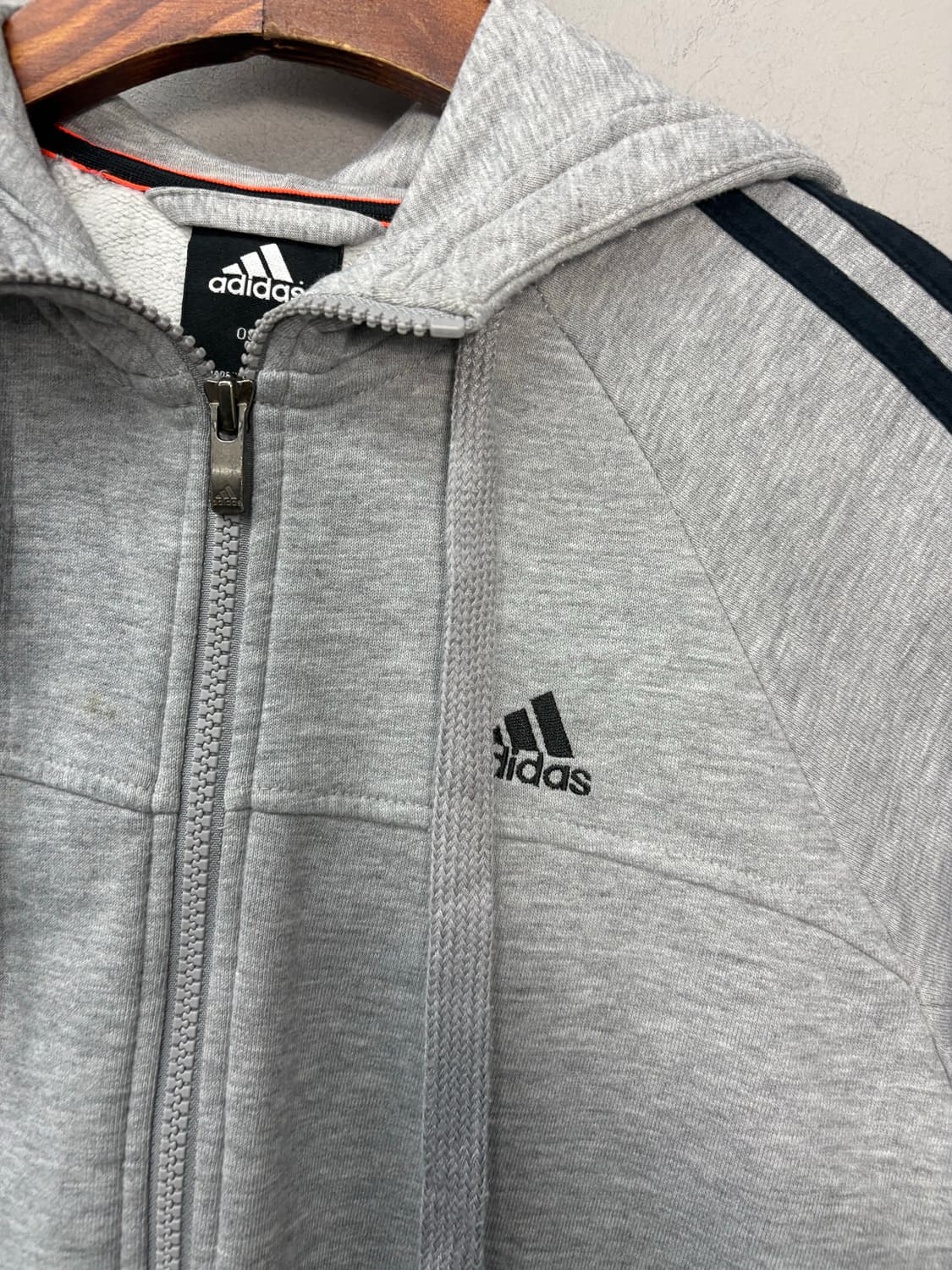 아디다스 트랙 사이드라인 스웻 후드집업 A3084 상품이미지3