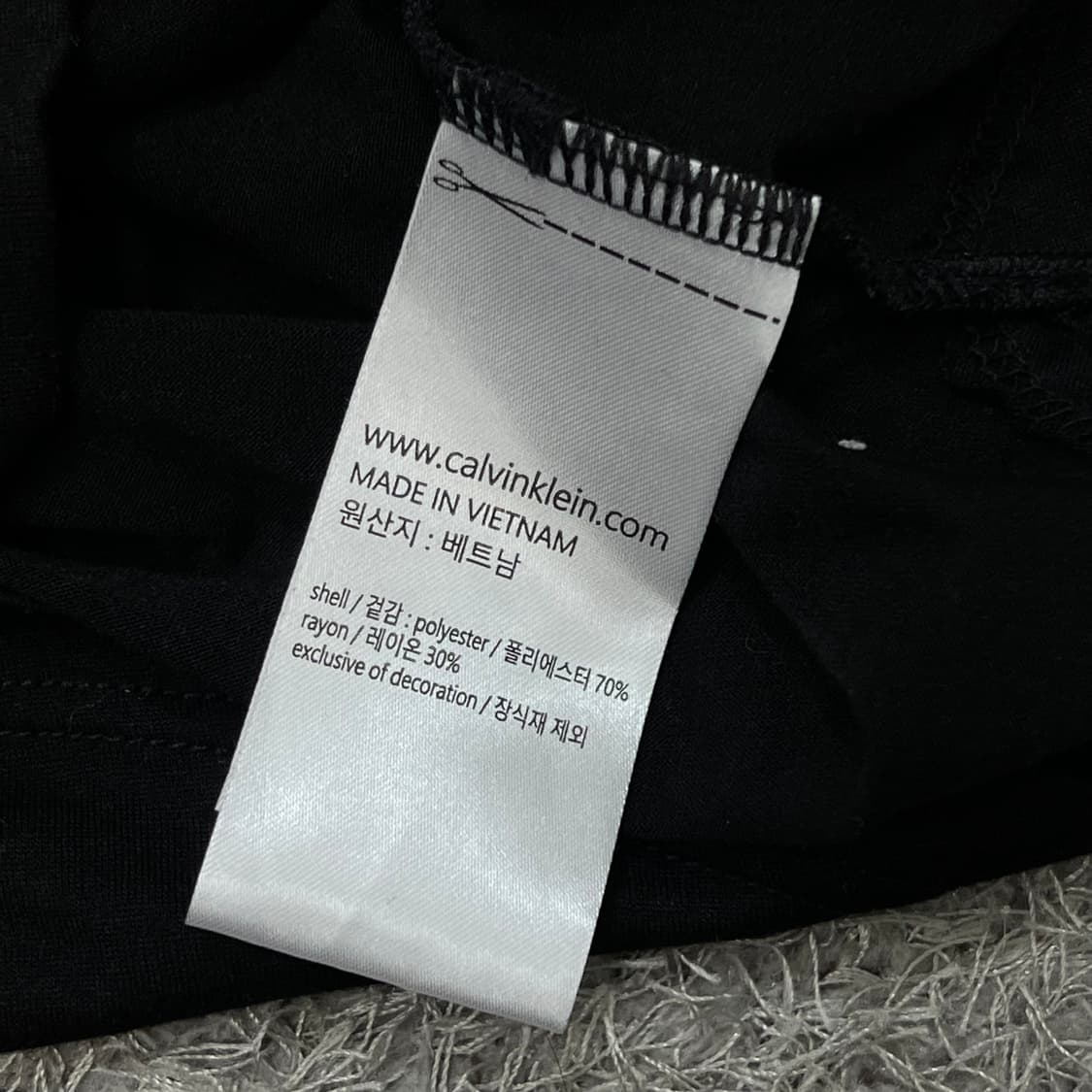 [우먼100] 캘빈클라인 반팔티 상품이미지4