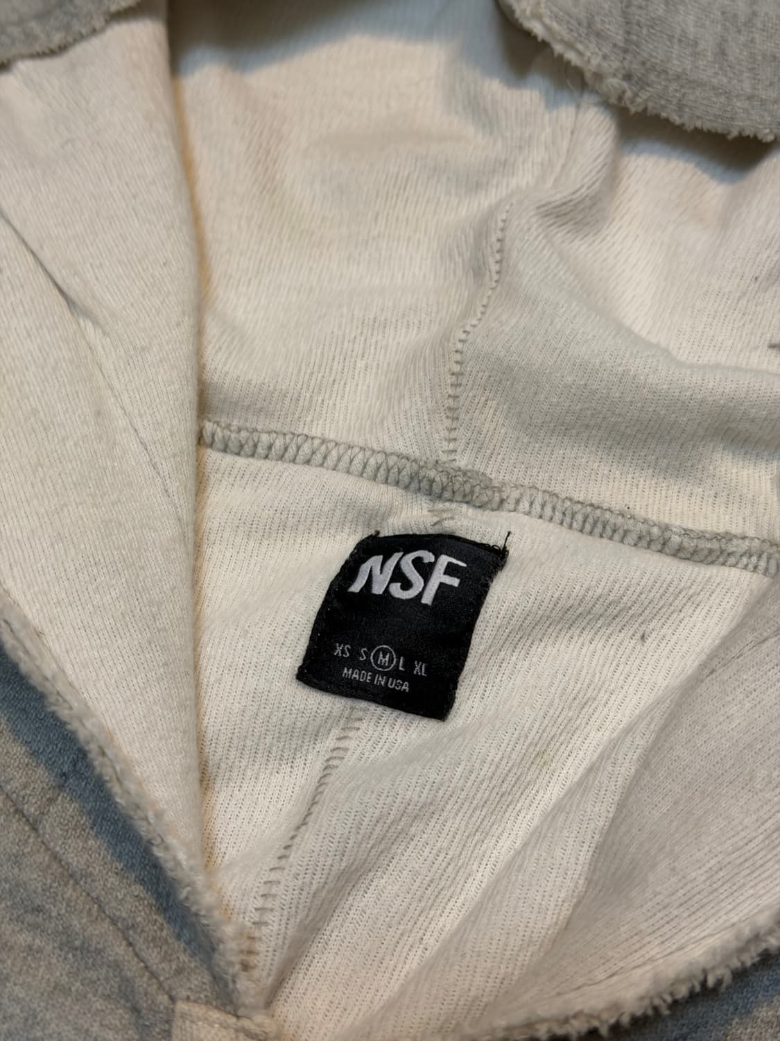 NSF 디스트로이드 데미지 투웨이 람포 후드집업 상품이미지6