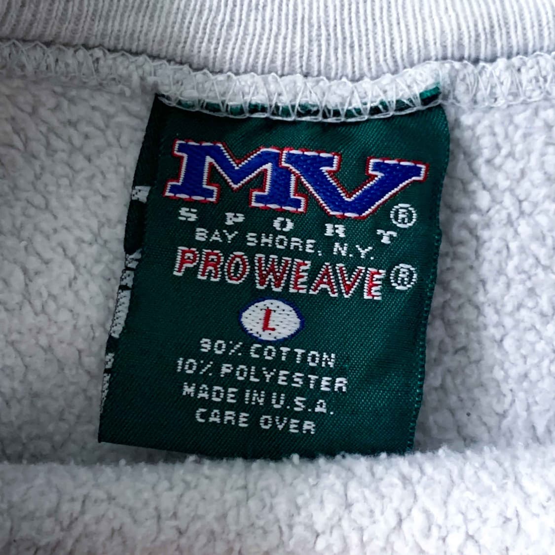 [Made in U.S.A] 빈티지 90s MV스포츠 프로 위브 맨투맨 상품이미지4