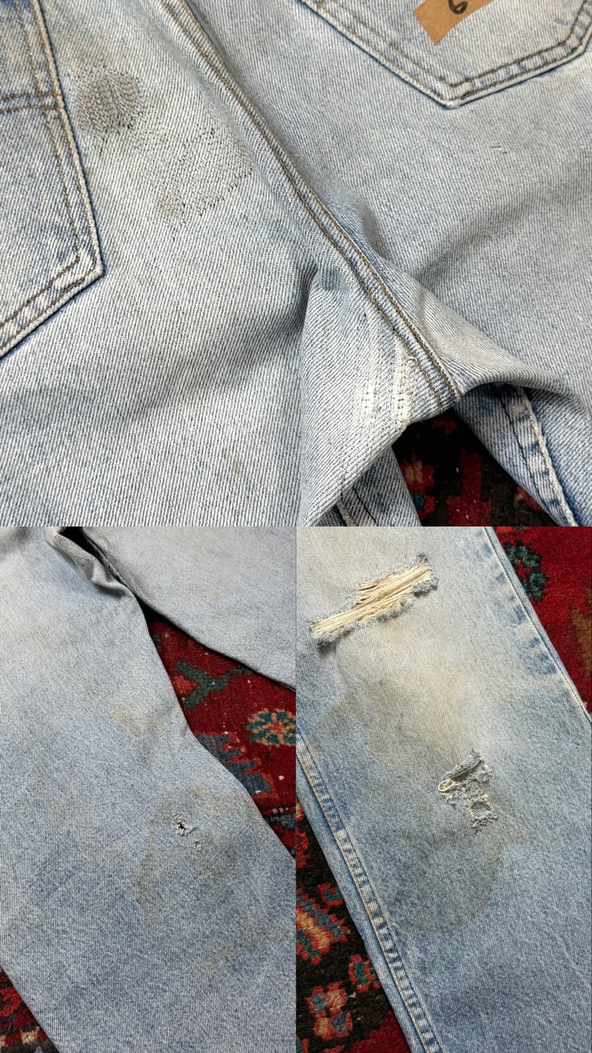 80's USA Made 빈티지 리바이스 517 오렌지탭 부츠컷 그런지 상품이미지9