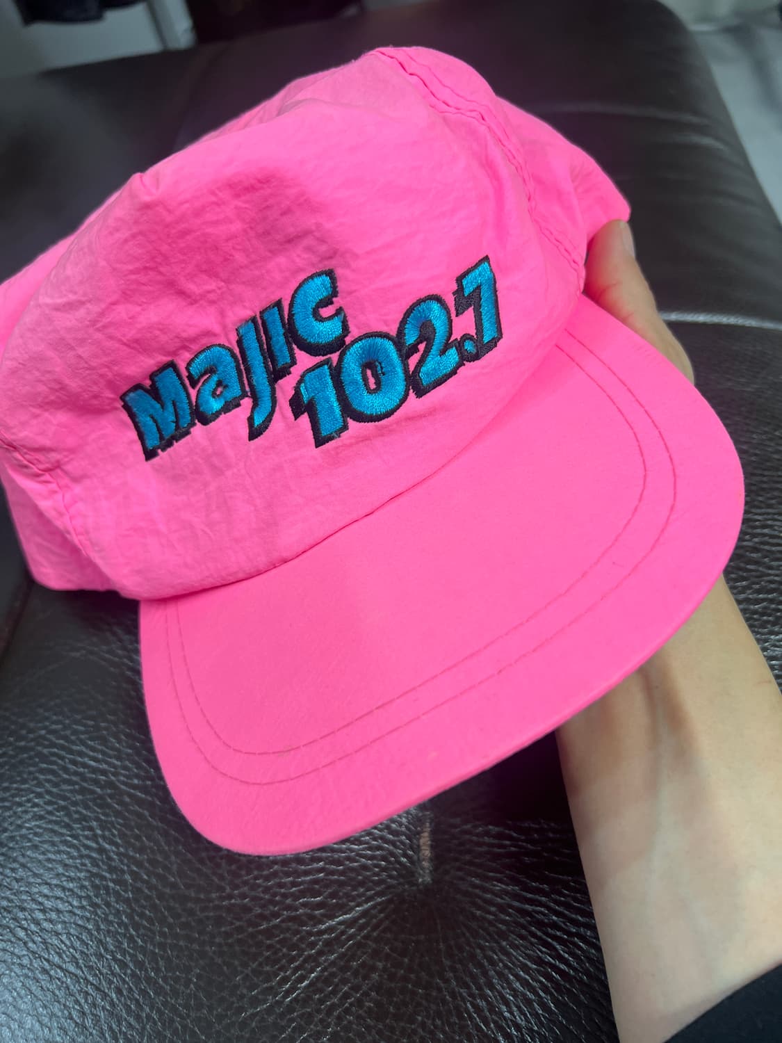 메이블투원티 핑크색 볼캡 상품이미지1