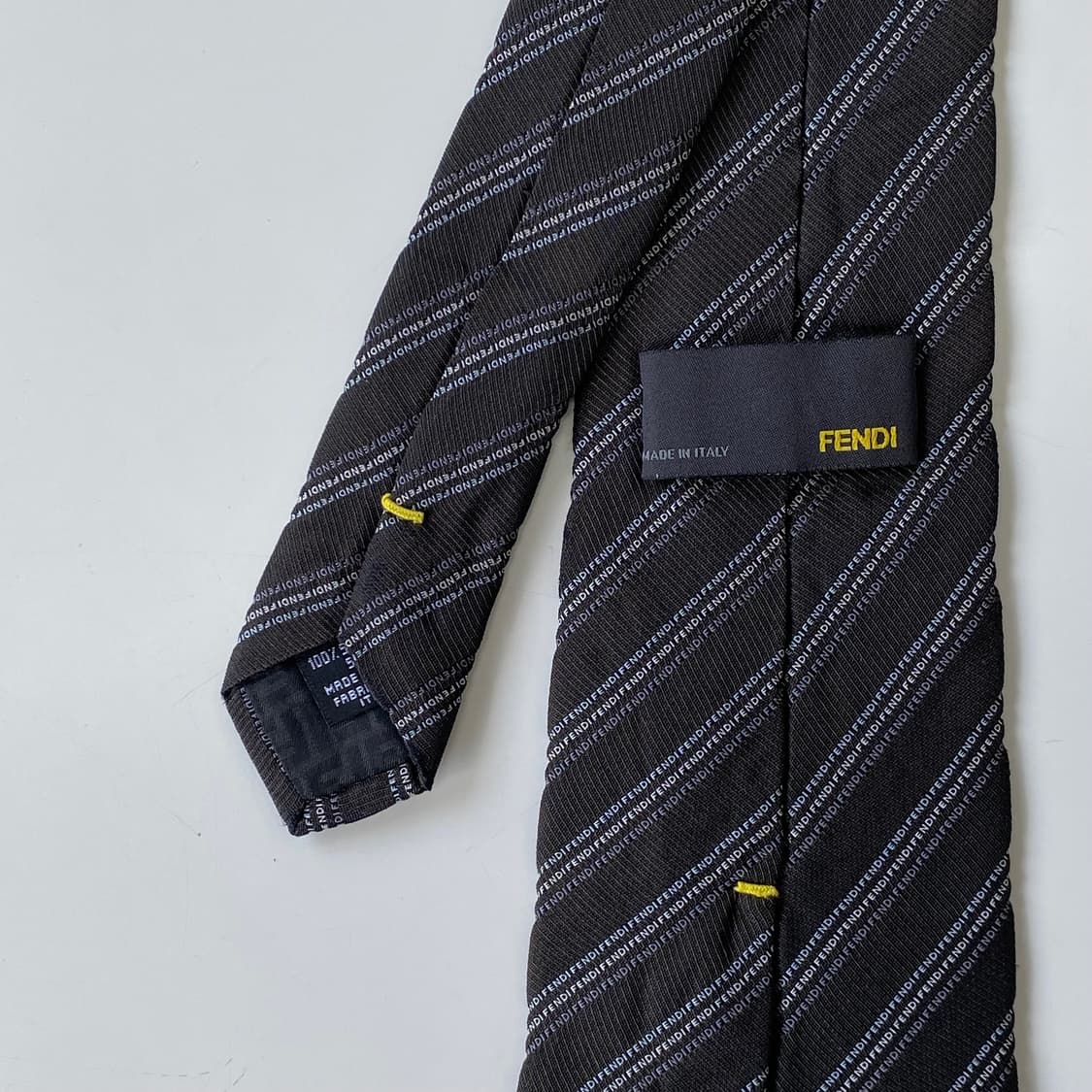 FENDI 펜디 영문모노그램 정품 명품넥타이 상품이미지4