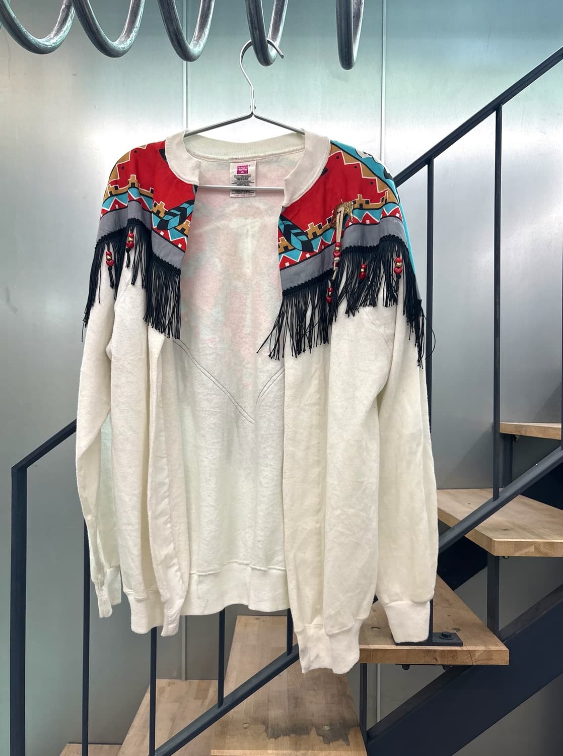 인디언 무드 빈티지 커스텀 자켓 상품이미지1