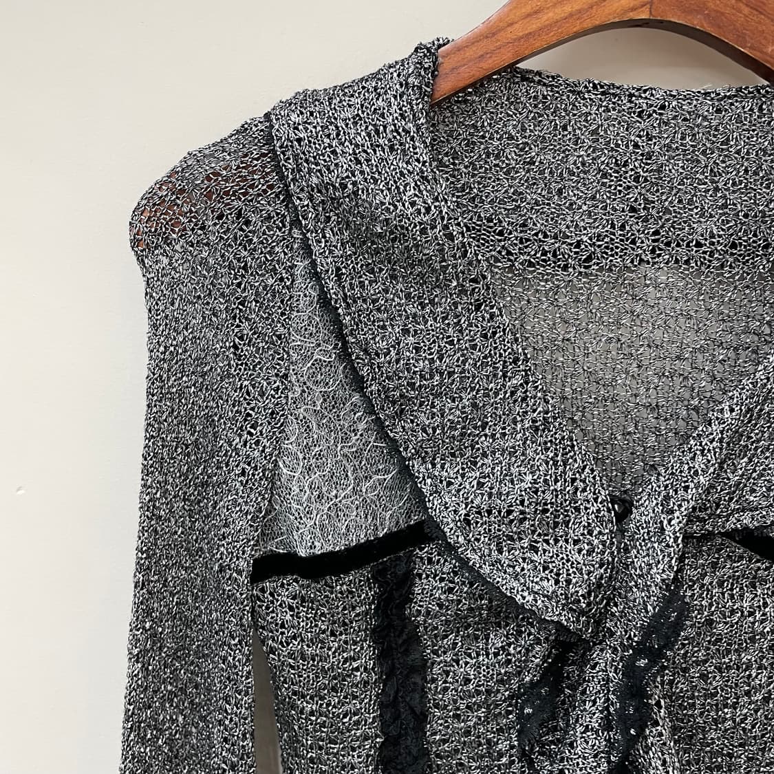 빈티지 러플 가디건 상품이미지3