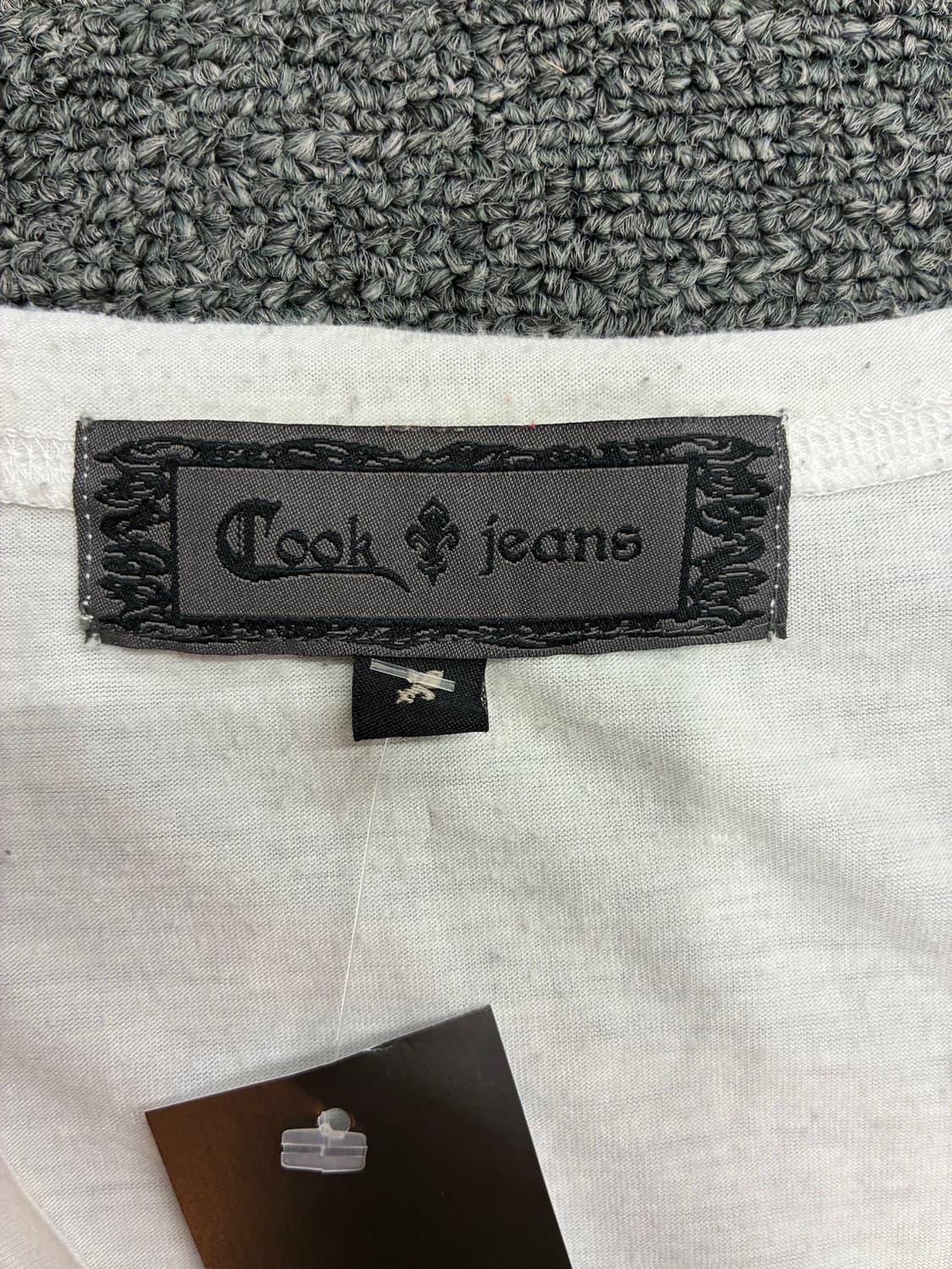 1)Cook jeans 빈티지 여성 자수 디테일 반팔 상품이미지4