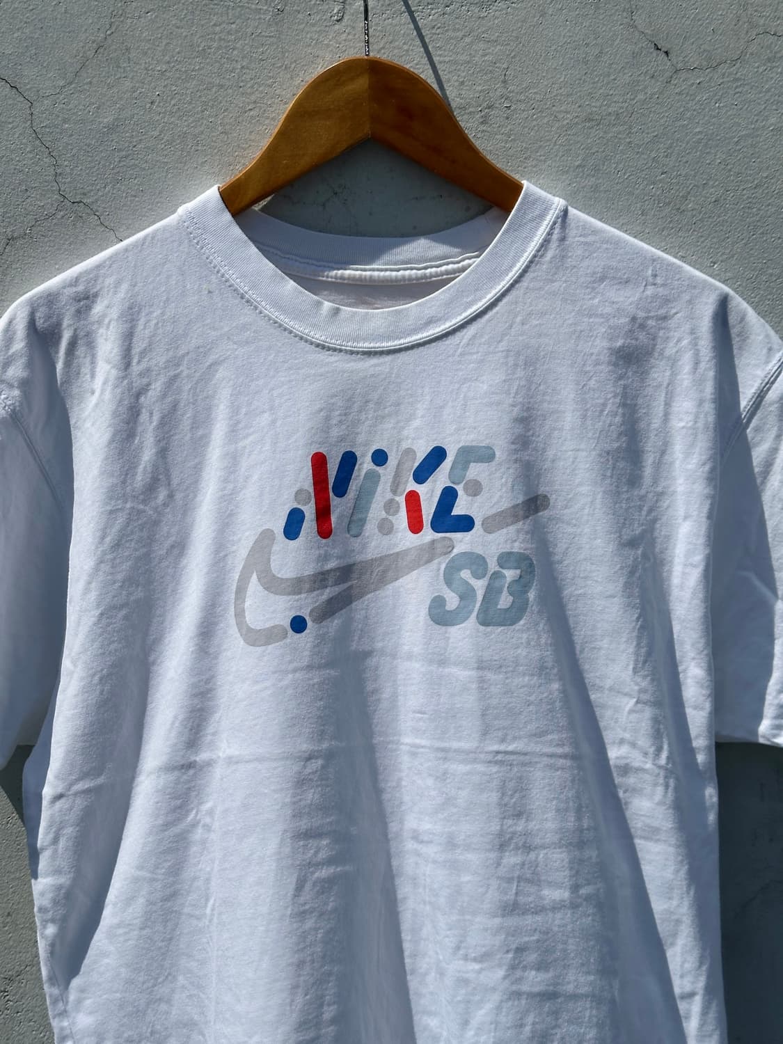 [M] 나이키 SB 로고 화이트 반팔 티셔츠 상품이미지2