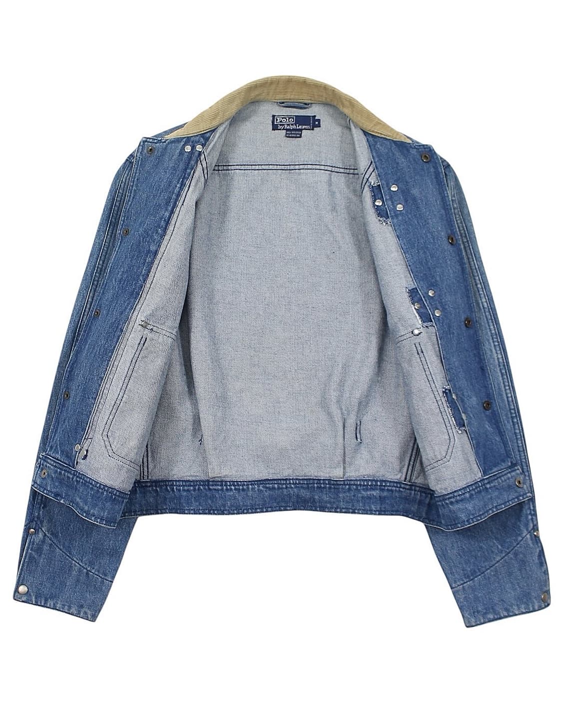 1990s 폴로랄프로렌 파이어맨 데님 자켓 후크 빈티지 상품이미지3