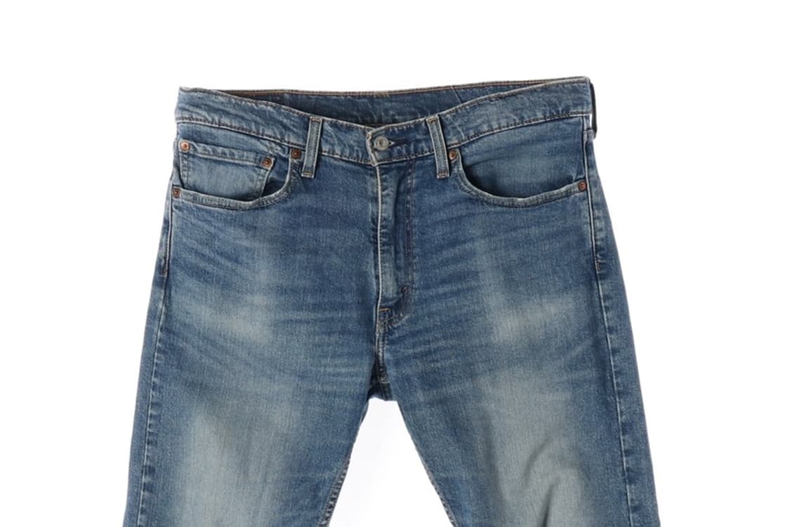 리바이스 중청 워싱 슬림 스트레이트 데님 팬츠 상품이미지3