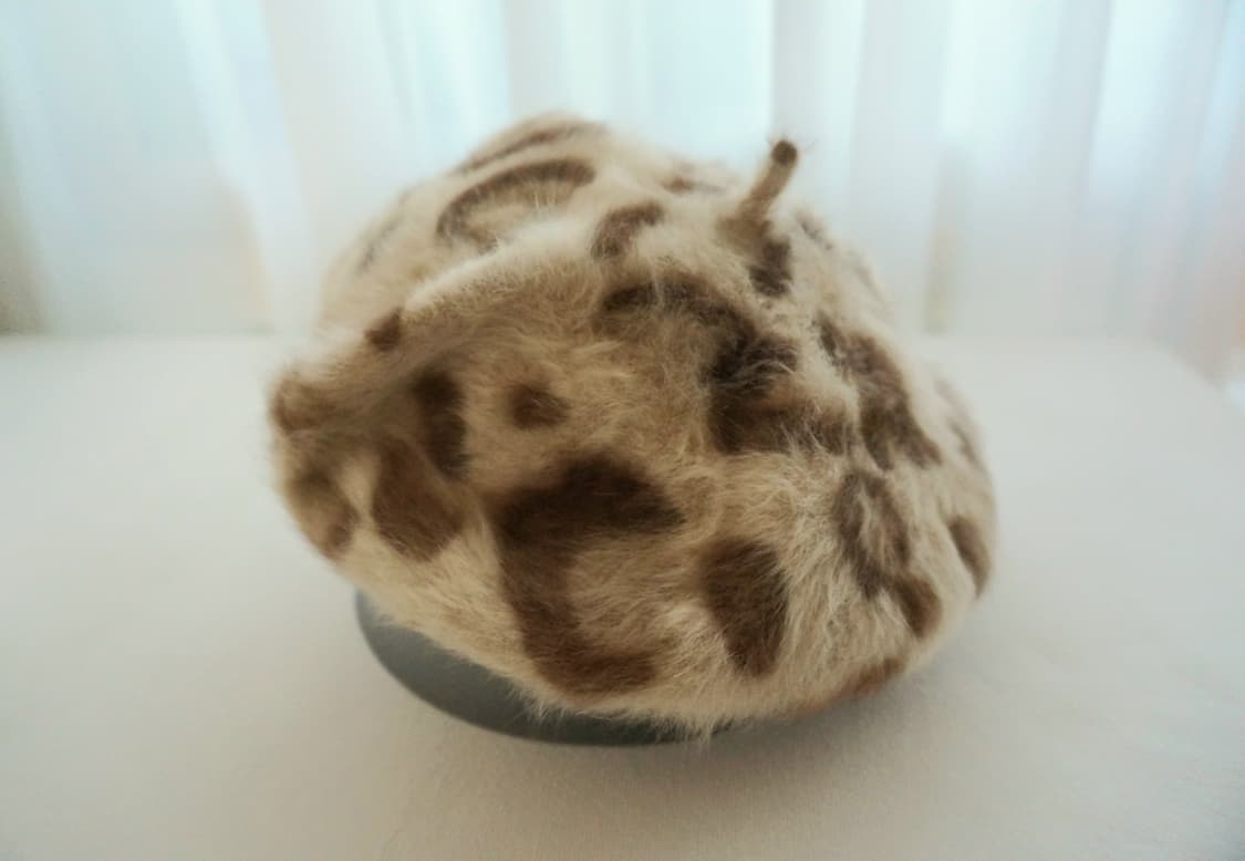 앙고라 레오파드 베레모 상품이미지2