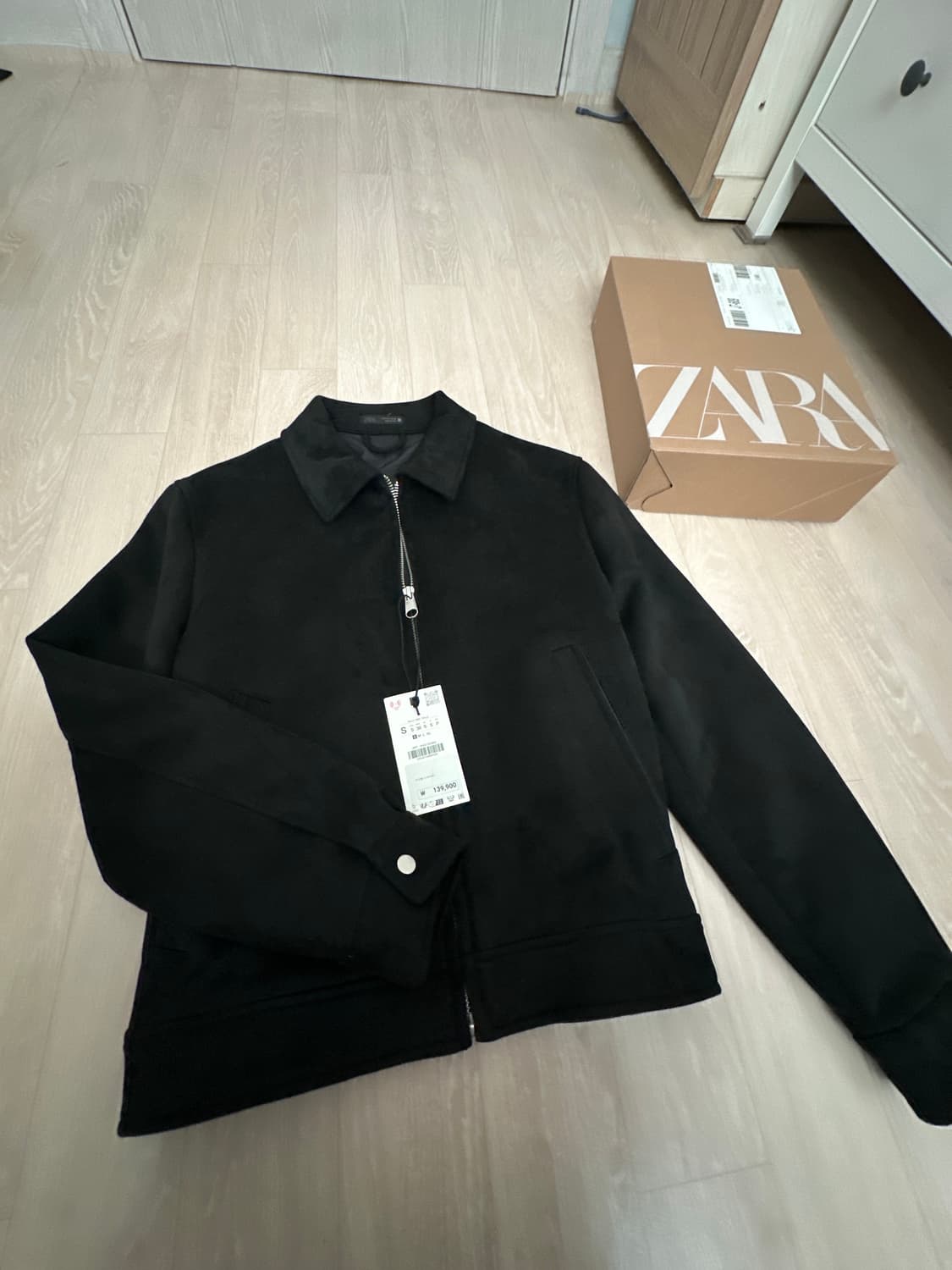 자라 스웨이드 자켓(새상품) 상품이미지1