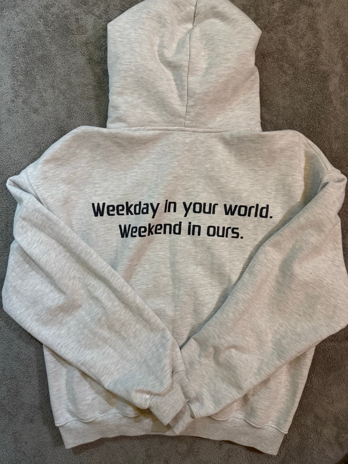 [1] Weekendafternoonsquad 후드집업 상품이미지2