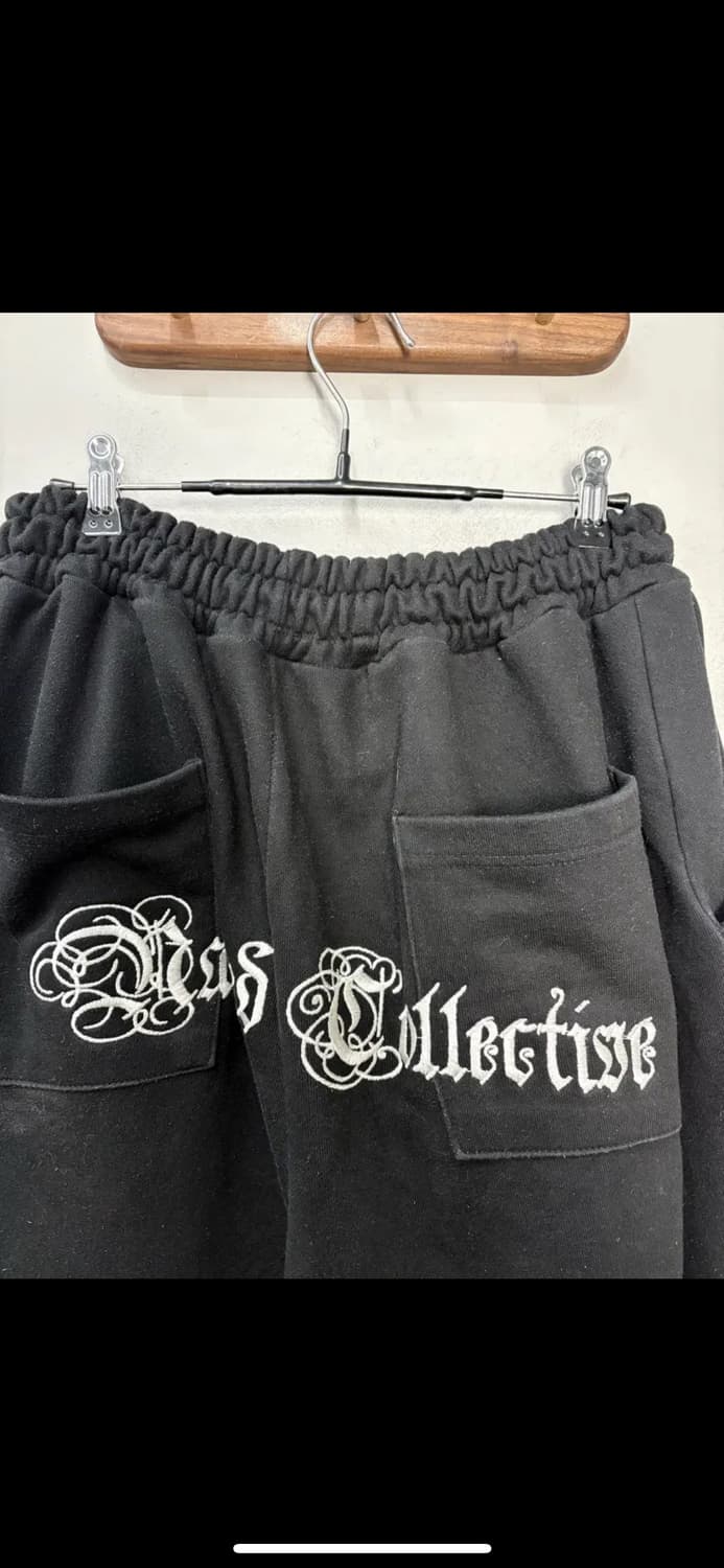 빈티지 레터링 자수 양기모 스웻팬츠 H1950 상품이미지7