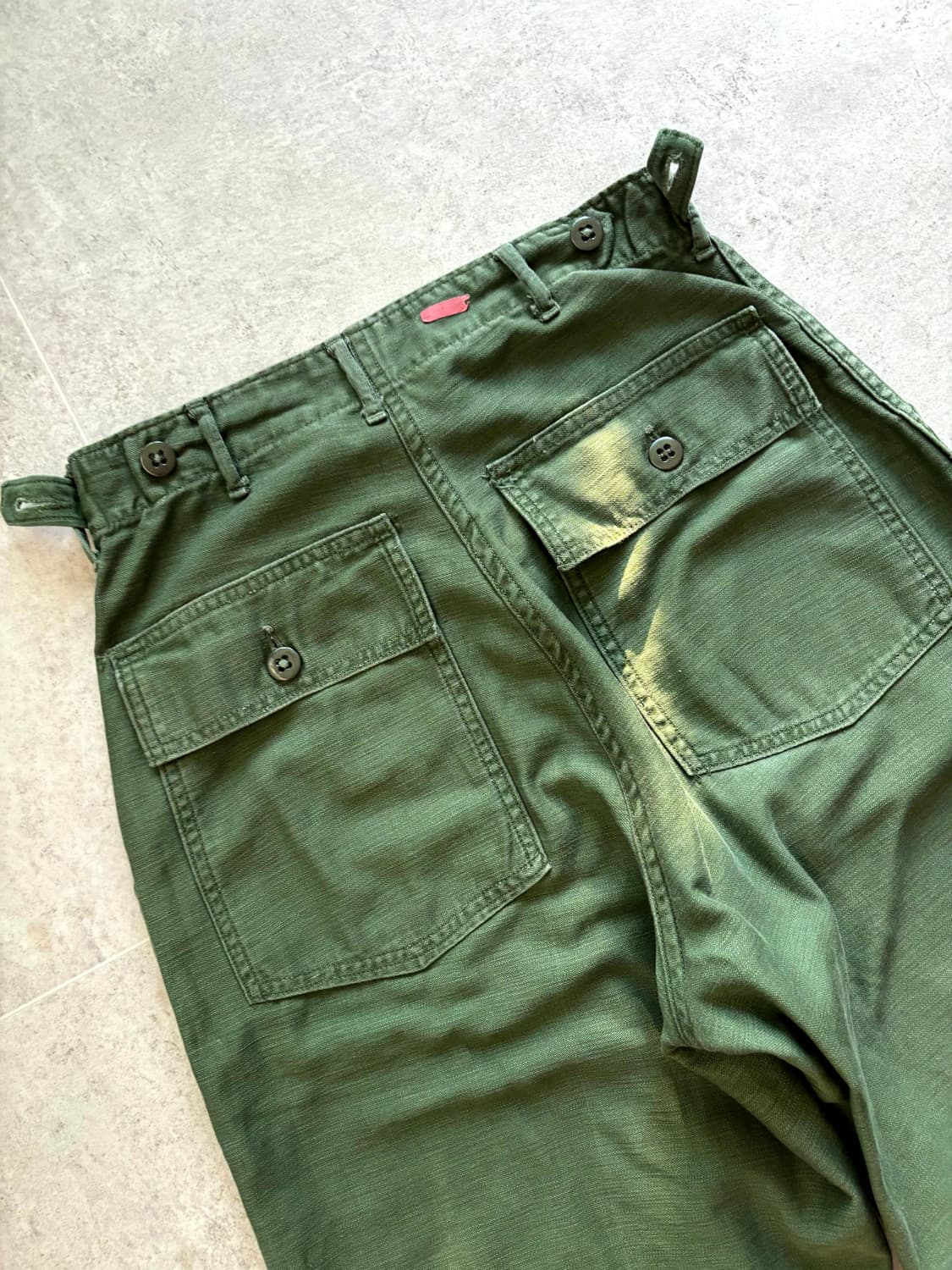 60's 미군 OG 107 퍼티그 팬츠 S(27~28) 전기형 상품이미지9
