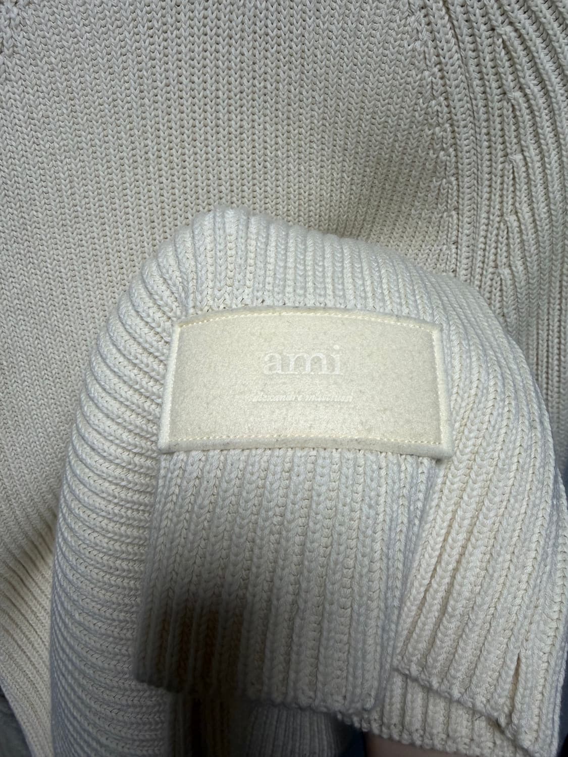AMI 터틀넥 니트 상품이미지3