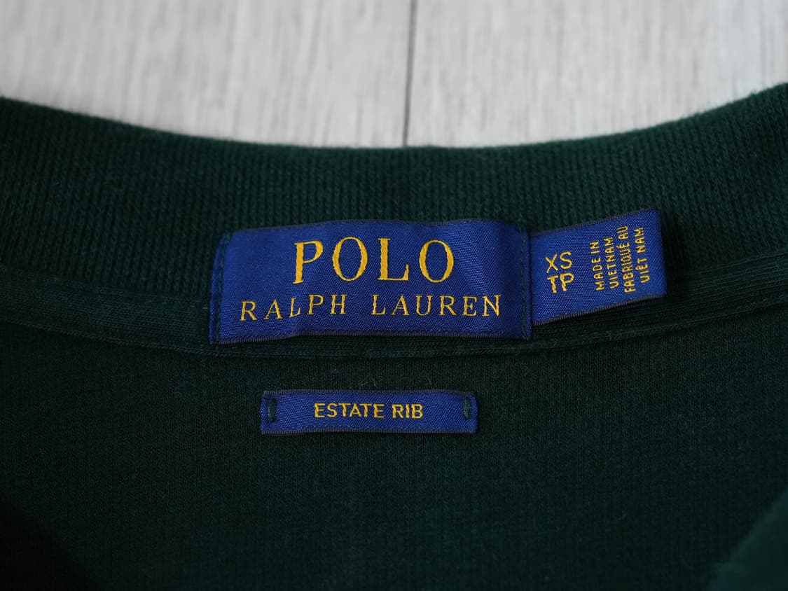 폴로 랄프로렌 에스테이트립 하프집업 니트 스웨터 그린 XS 상품이미지8
