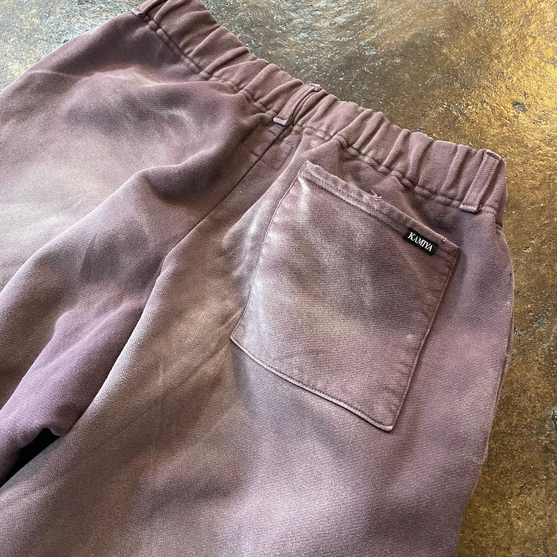 (M) 카미야 불꽃 프린팅 와이드 스웻팬츠 상품이미지9