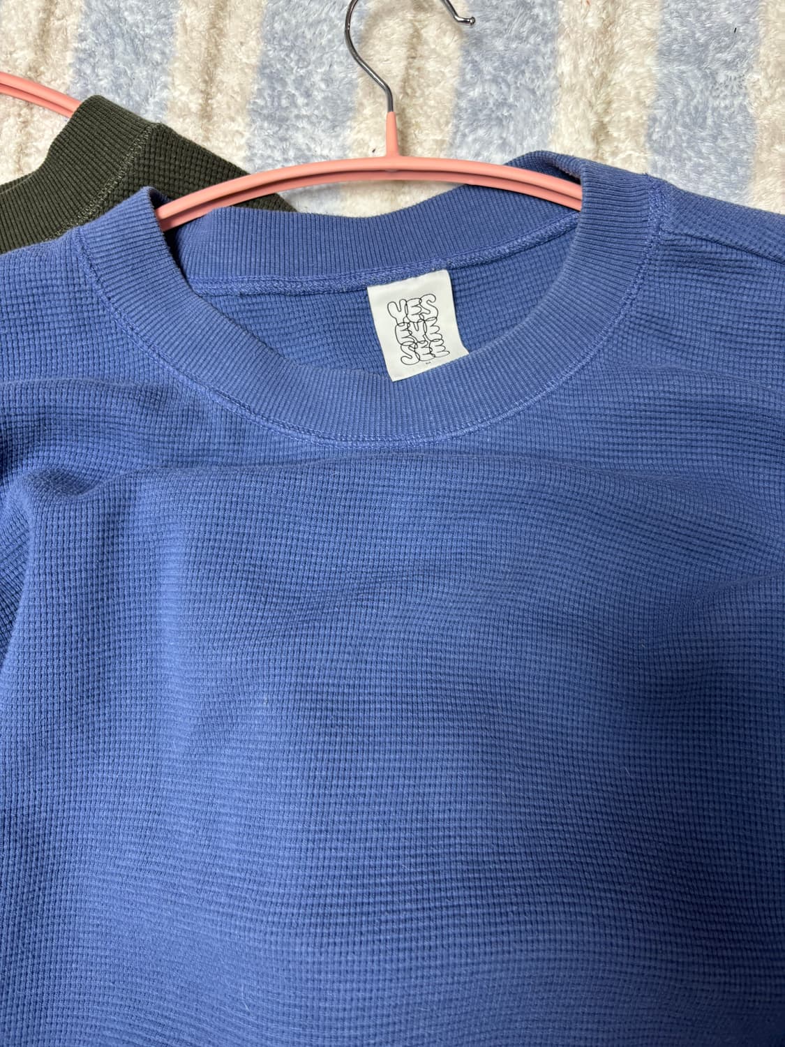 예스아이씨] 스트릿 와플 코튼 긴팔 상품이미지3