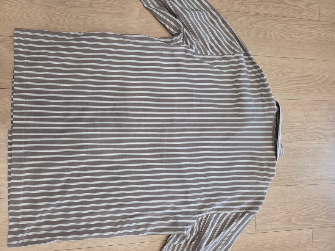 Mock-neck stripe shirt 상품이미지7