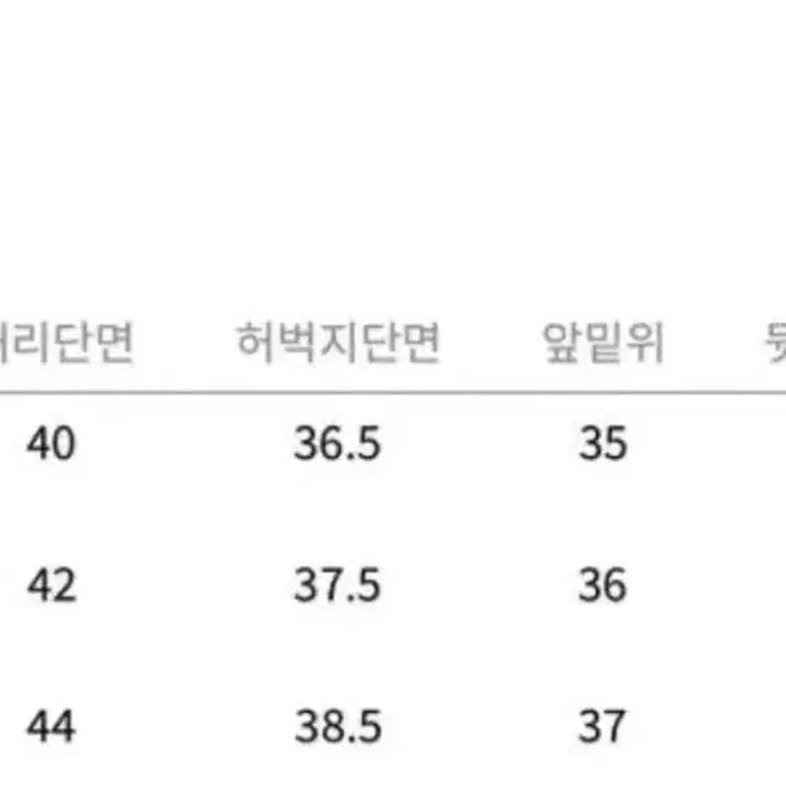 노운 페르소나 팬츠 1사이즈 상품이미지2
