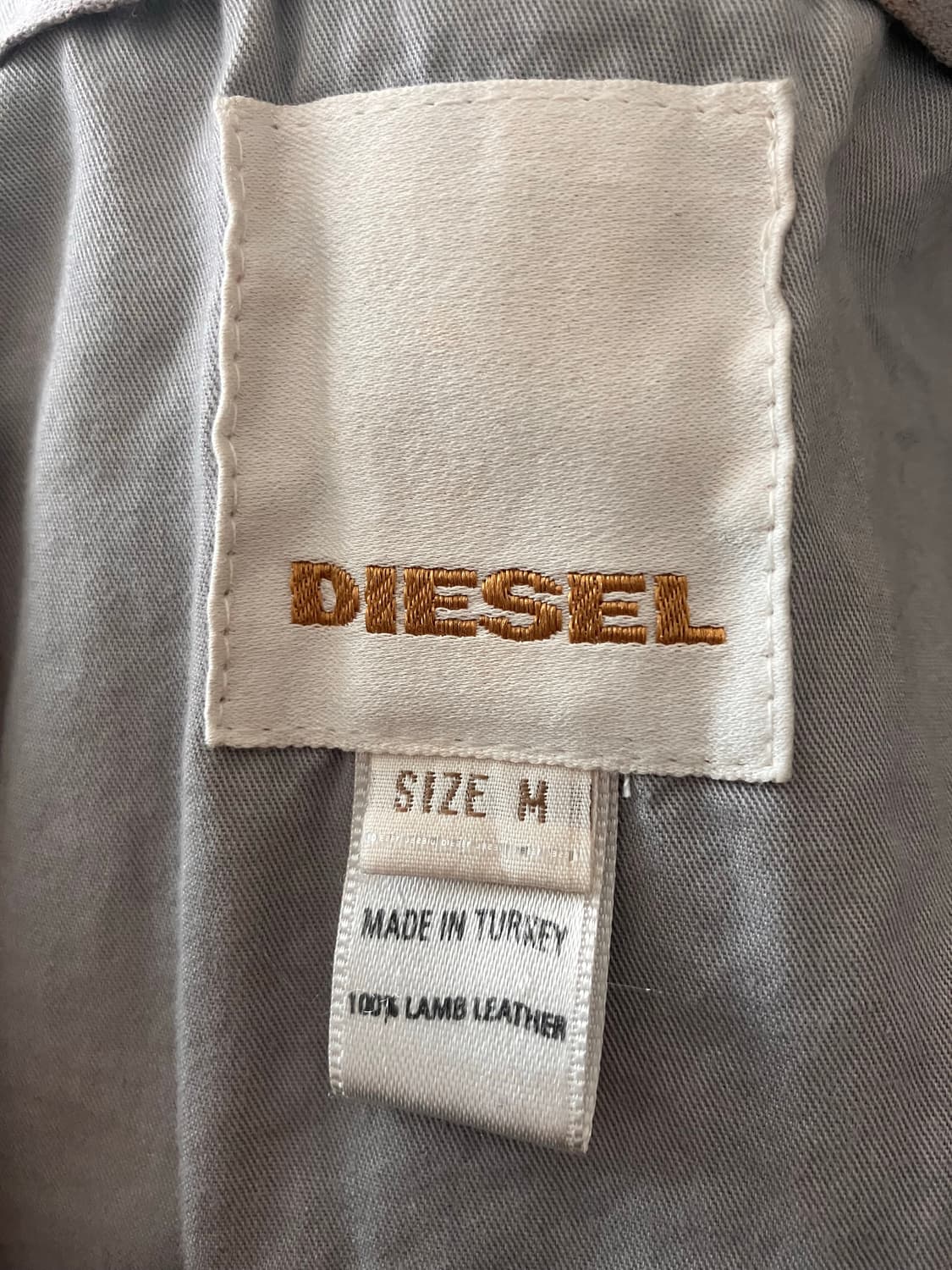 디젤 램스킨 가죽자켓 상품이미지2