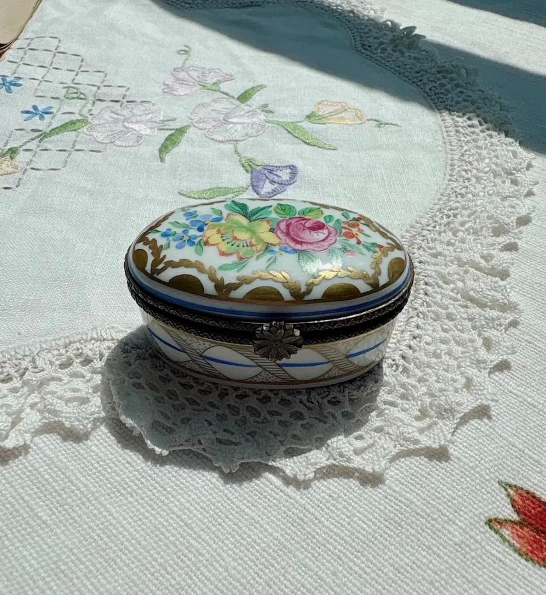 프랑스 리모지 핸드페인팅 트링켓 상품이미지1