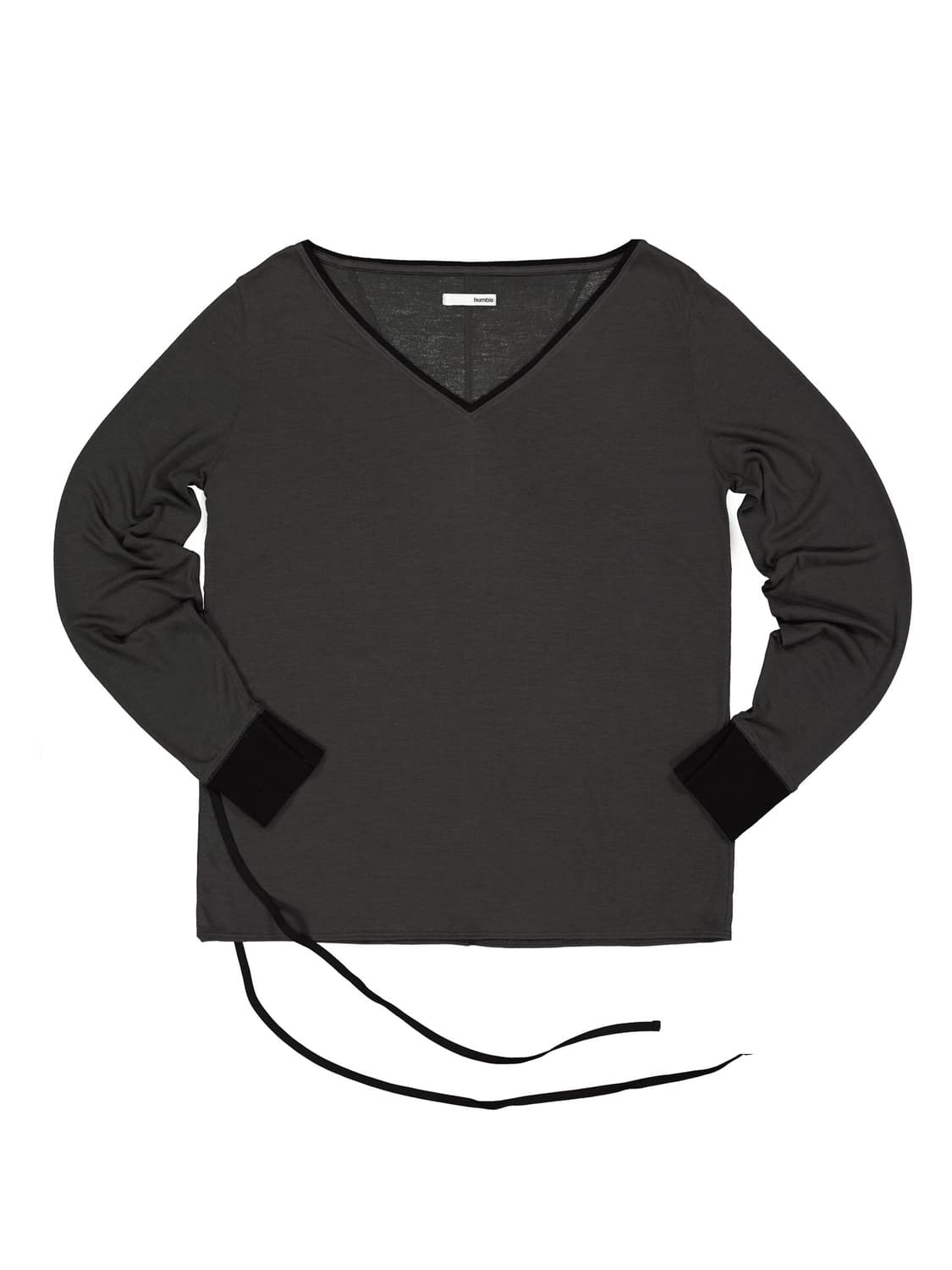 키야기 chiyagi Colon Top - charcoal 상품이미지1