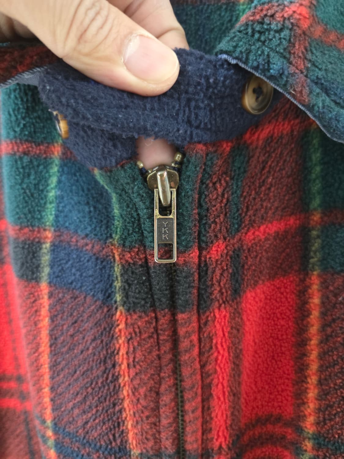 폴로 90s 후리스 자켓 상품이미지3