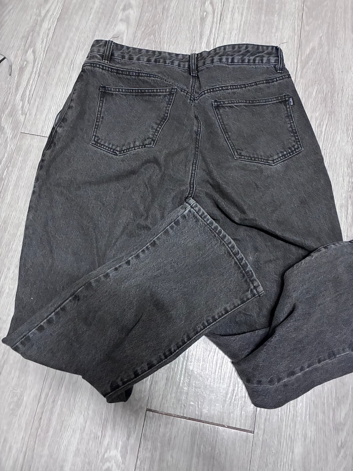 토피 투턱 데님팬츠 판매합니다. 상품이미지2