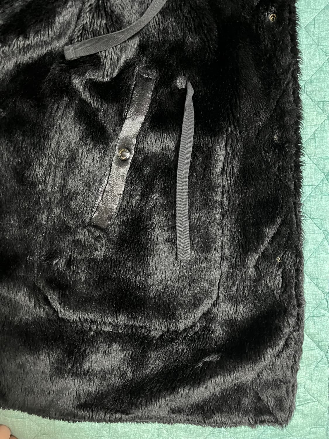 엔지니어드 가먼츠 퍼 점퍼 코트 블랙 Msize 상품이미지5