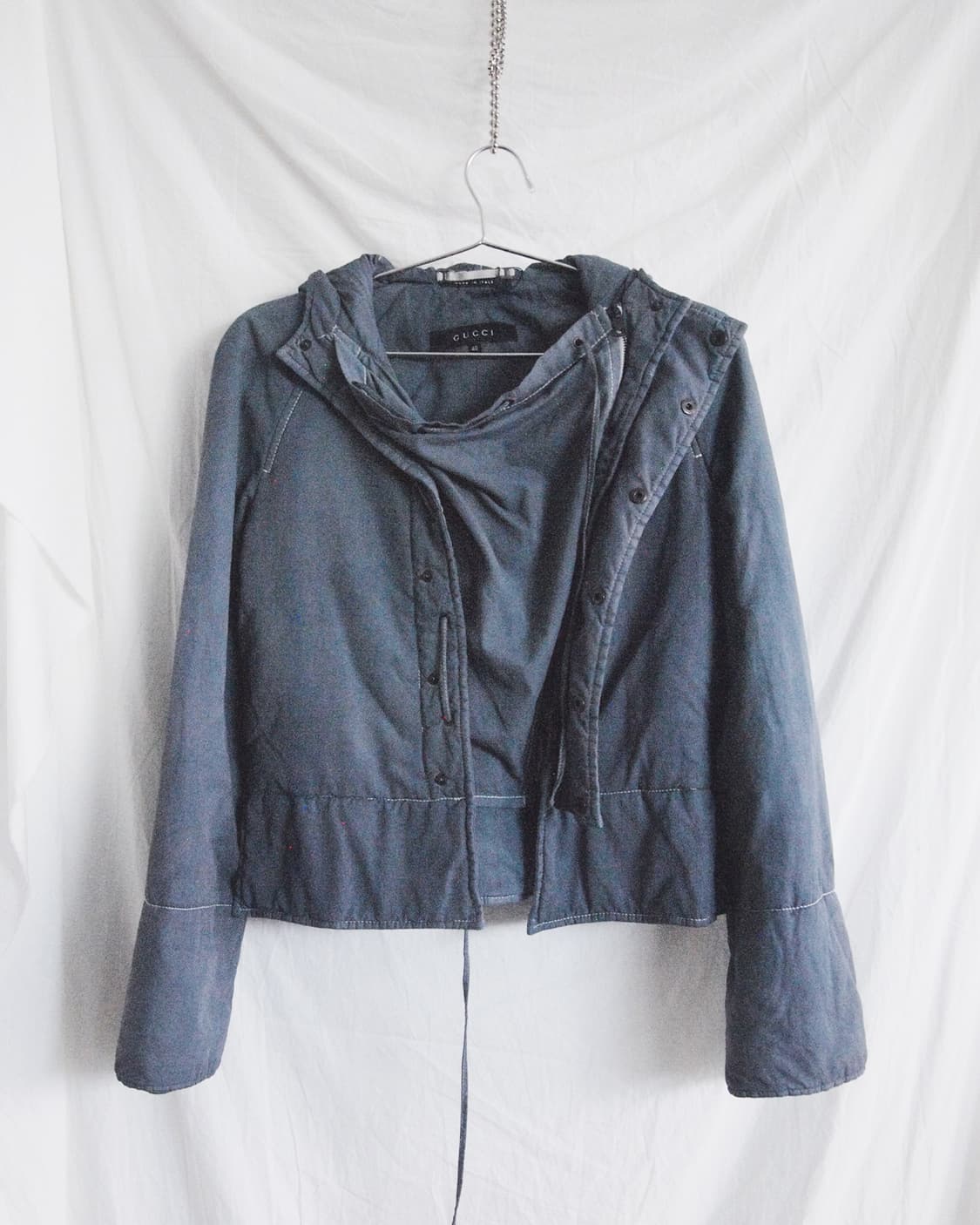 구찌 00s asymmetric aviator’s jacket 상품이미지6