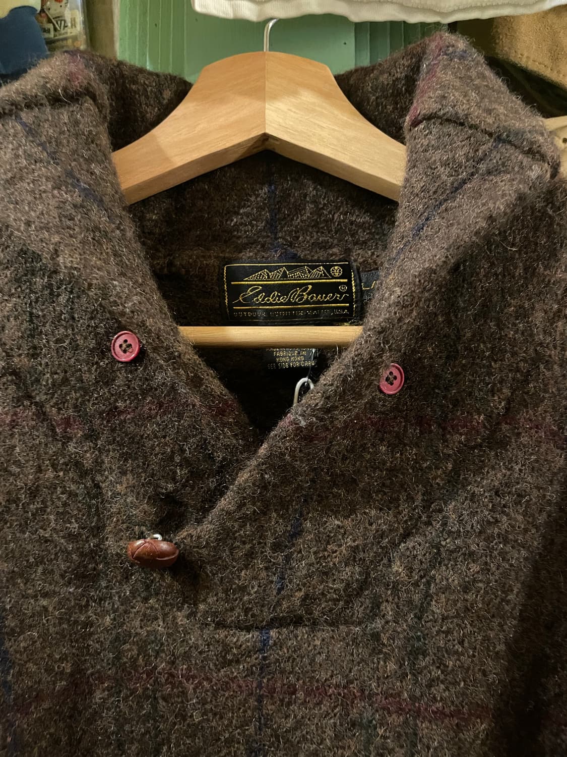 80~90s Vintage Eddie Bauer Wool Pullove 상품이미지2