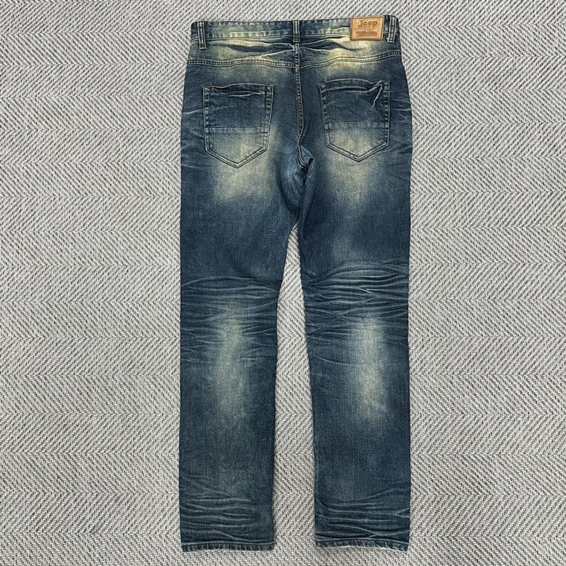 지프 빈티지 패치 워싱 데님 팬츠 v0805 상품이미지2