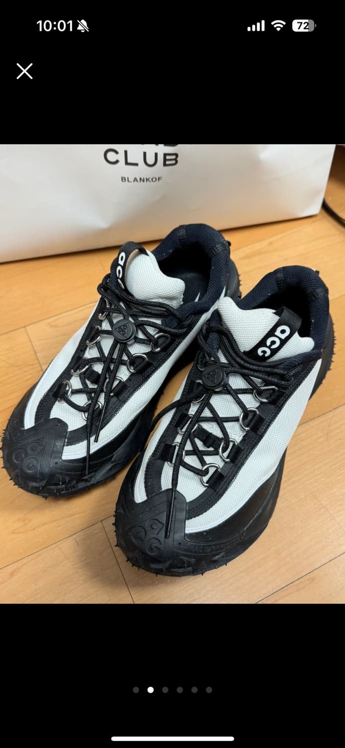 꼼데가르송 옴므 플러스 X 나이키 acg 마운틴 플라이2 235 상품이미지2